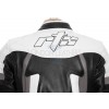 RTX TITAN Grey Motorcycle Leather Race Jacket
